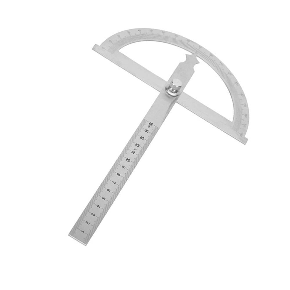 0-180 Degree Stainless Steel Protractor Stainless Steel Degree Protractor  Engineering