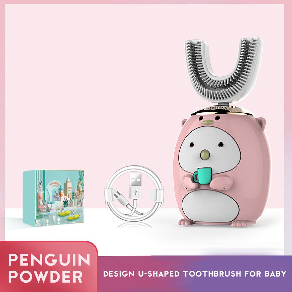 6-14 Yeas Children Smart Electric Brushing U-shaped Toothbrush Lazy Toothbrush