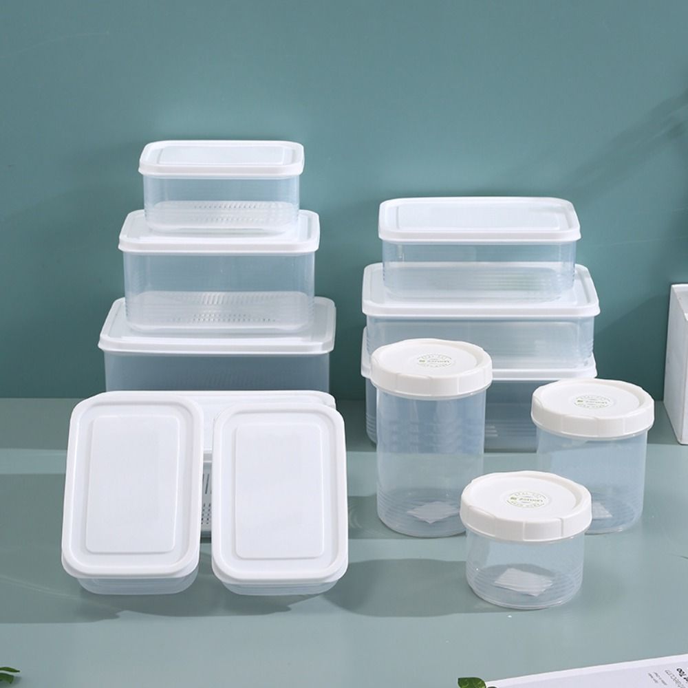 

Transparent Food Storage Box Keep Fresh Packaging Box Portable Refrigerator Container