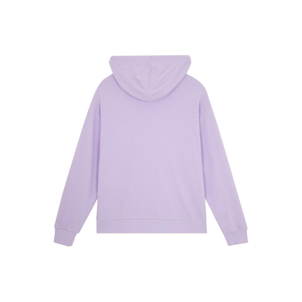 Puma Basics Hoodie Solid Color Breathable Sports Casual Hooded Sweatshirt Women hoodies Light-Lavender 588793-16