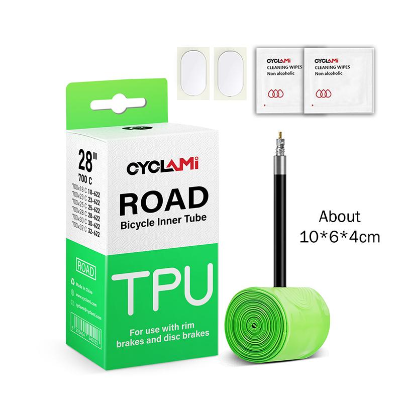 Cameră de bicicletă ultralight 30G Material TPU 700C 18 32 Anvelopă bicicletă rutieră Lungime 45mm 65mm 85mm Valve Franceză