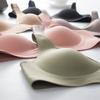 Push Up Bra Backless Women Jelly Bras Low Cut Sexy Plunge Brassiere Open Back Wedding Underwear Invisible Seamless Deep V Lingerie