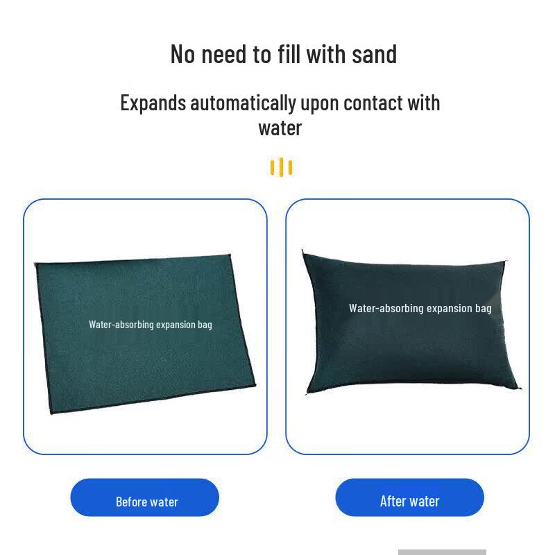 JIAQILI Drawstring Water-Absorbing Flood Barrier Sandbags