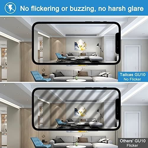 Ampoule led gu10 - 7w - blanc froid 6000k - 500lm - non dimmable