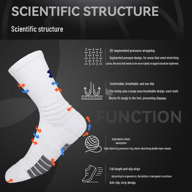 Under Armour Unisex 3-Pair Performance Athletic Ankle Socks
