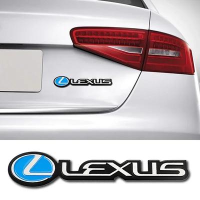 For Logo RX350 IS300 ES350 IS250 CT200H GS350 NX200T ES250 Car Side Window Emblem Rear Trunk Sticker Decals Accessories