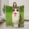 Meowl Cat Owl Plush Toy Animal_1 Blanket Super Soft Quality Winter Blanket Airplane Travel Sofa Bed Novelty Quilt