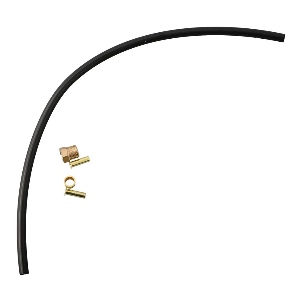 1Pcs High Pressure Air Compressor Nylon Hose 30cm 6mm Dia Exhaust Tube with Small Brass Parts Pressure Relief Valve Tube
