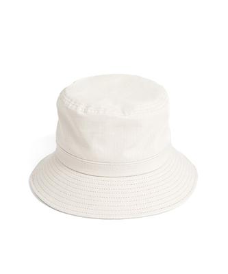 Waildeubeuligseu Bs Ripstop Bucket Hat (Ivory)