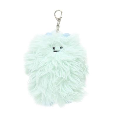 AS KNOW AS plus (ASKNOW AS PLUS) ZY8576 Porta-Chaves Bolsa Soufflé Yeti F, Bolsa Animal Fofa, Porta-Objetos Pequenos, Brinquedo de Pelúcia Fofo, Verde