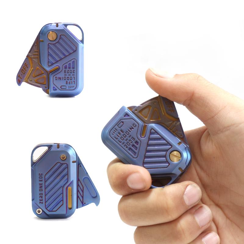 Fidget Slider Metal Fidget Toys ADHD Ferramenta Anti-ansiedade Brinquedos de mesa de escritório Brinquedos de alívio do estresse para adultos Presentes para crianças