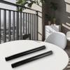 Pipe Extension Tubes 2pcs 32mm Accessory Black Plastic Wands Attachment Extension Tubes Replacement High Quality