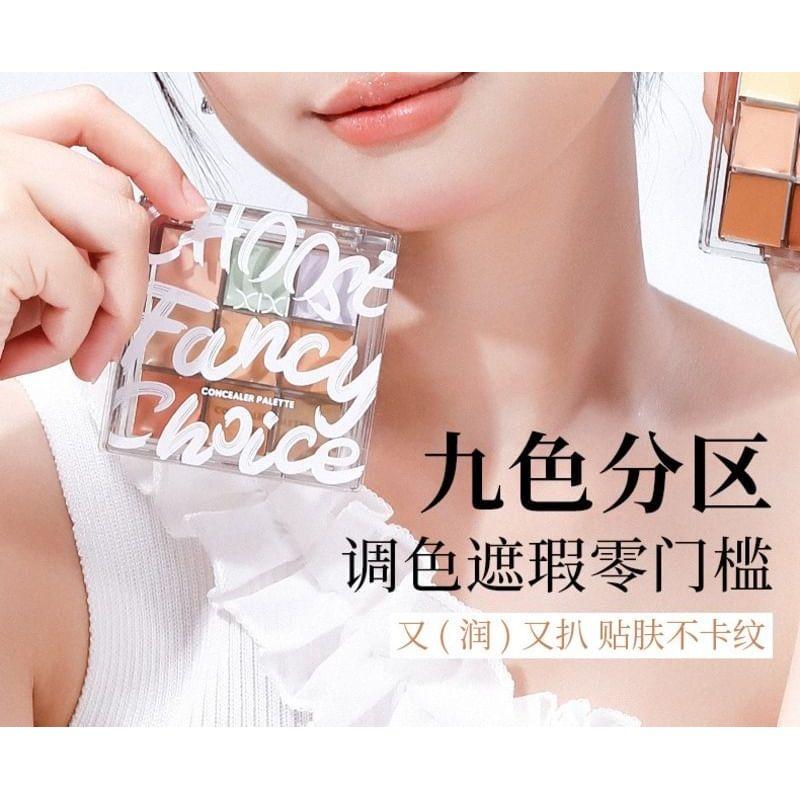 Xixi - 9 Colors Concealer Palette - Dream Garden