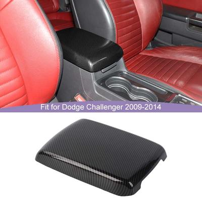 ABS Armsteun Doos Decoratief Paneel Decoratie Cover Sticker Voor Dodge Challenger 2009-2014 Auto Interieur Accessoires