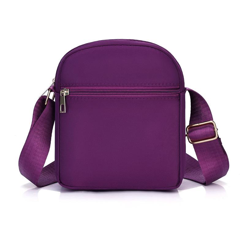 Women Crossbody Small Square Bag Female Girls Canvas Bag Student  Shoulder Messenger Bag Woman Multi Pocket Small Satchel