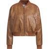 Originals FW25 PU-vulling Merklogo Drie Strepen Retro Warme Sport Lange Mouwen Jas Damesjas KC2655
