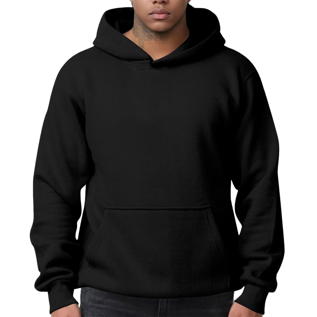 Men's Fleece Hoodie Casual Long Sleeve Sweatshirt