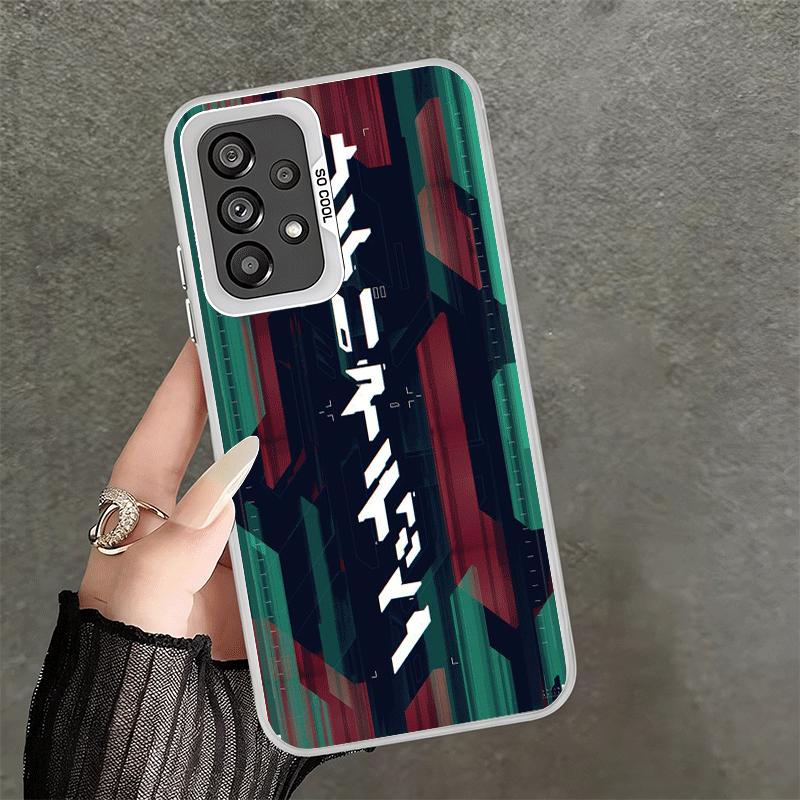Cyberpunk Aesthetics Shockproof Phone Case for Samsung A17 A16 A15 A14 A37 A57 A36 A56 A26 A35 A55 A25 A34 A54 A24 A13 A23 A33 A