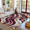 VIKAMA Simple Luxury Crystal Carpet Home Living Room Bedroom Sofa Coffee Table Rug and Home Anti-Slip Floor Mat Decoration