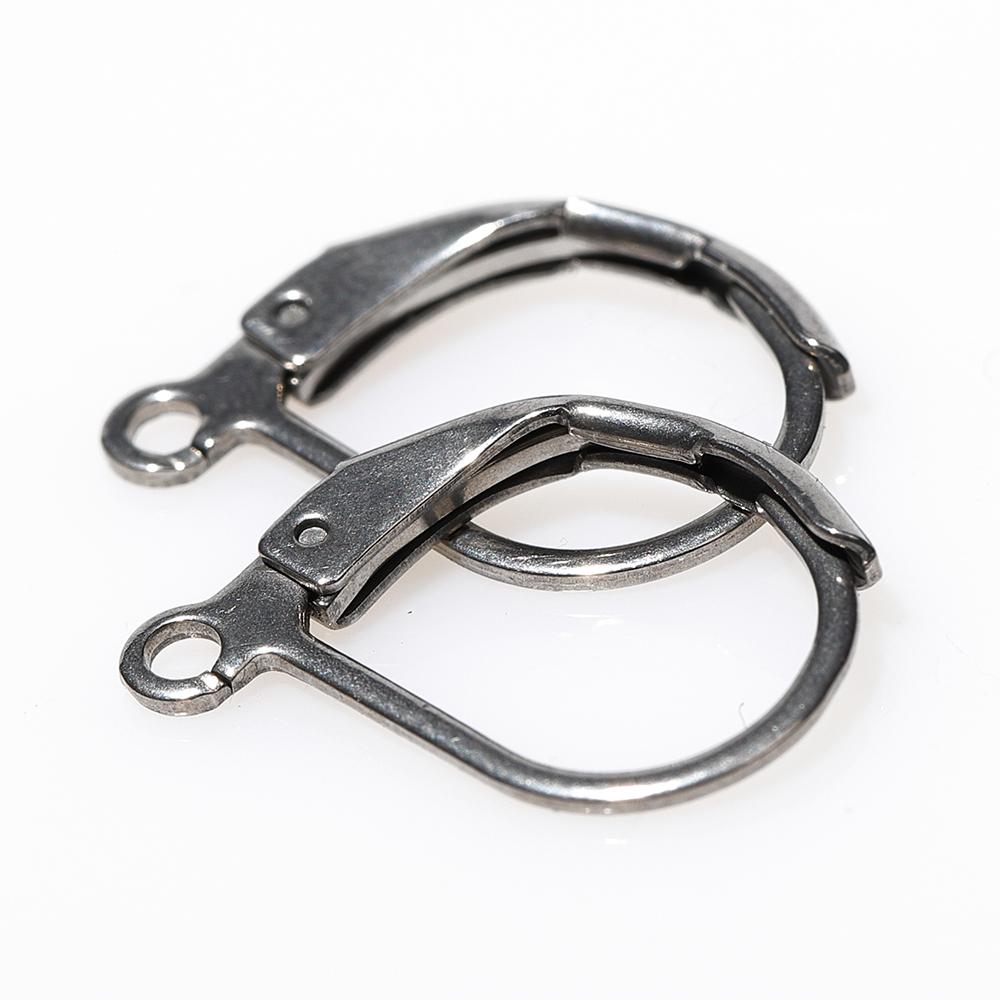 

20pcs/Lot 16*11mm Stainless Steel Silver Tone French Earring Hooks Wire Clasp Finding for DIY Earring Making Components Supplier