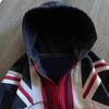 Hot-selling Mi Flag Hooded Zip-Up Sweatshirt, Loose Trendy Brand Jacket, Casual Top for Men and Women