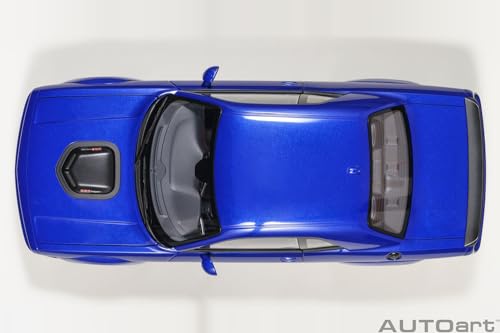 AUTOart 1/18 Scale Dodge Challenger R/T Scat Pack Widebody 2022 Indigo Blue/Metallic Blue Finished Model