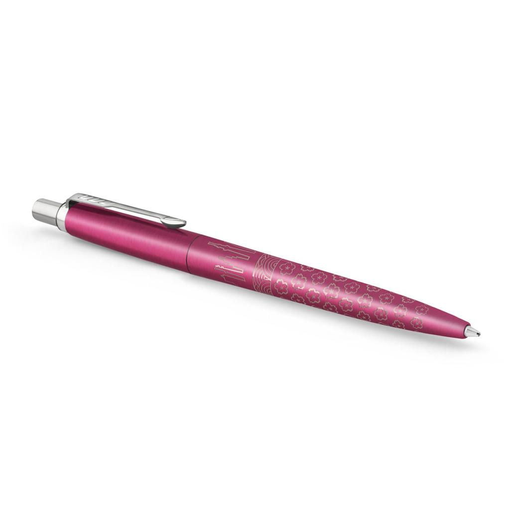 PARKER Jotter Special Edition Tokyo Pink CT Ballpoint Medium Gift Premium Authentic Product Number 2198215 Pen, Nib, Oil-Based, Boxed, Quality,