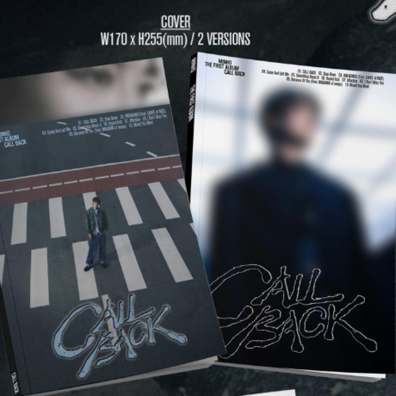 Minho 1st Regular Album Call Back  Photo Book Ver. 