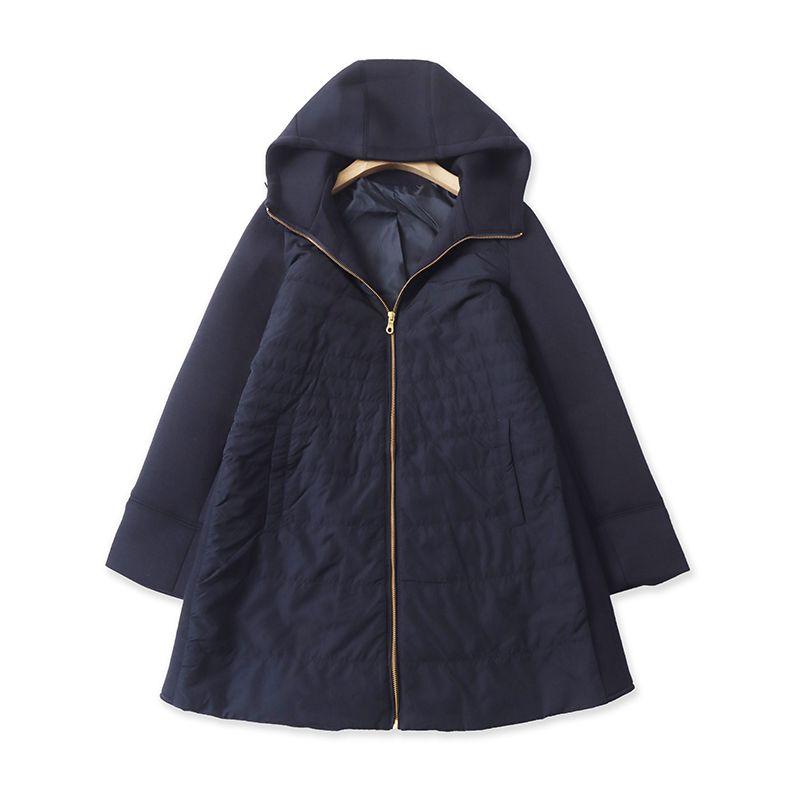 

Заказ Осень и Зима Внешняя Торговля Женская Одежда Мода Свободный Универсальный Худи Длинные Рукава Кардиган на Молнии Верхняя Одежда Тренч Склад Юг Navy blue 9