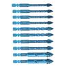 Upgraded Four Edged Sawtooth Drill Bit Professional Carpentry Tool For Glass Ceramic Concrete Brick Metal Drill Bit