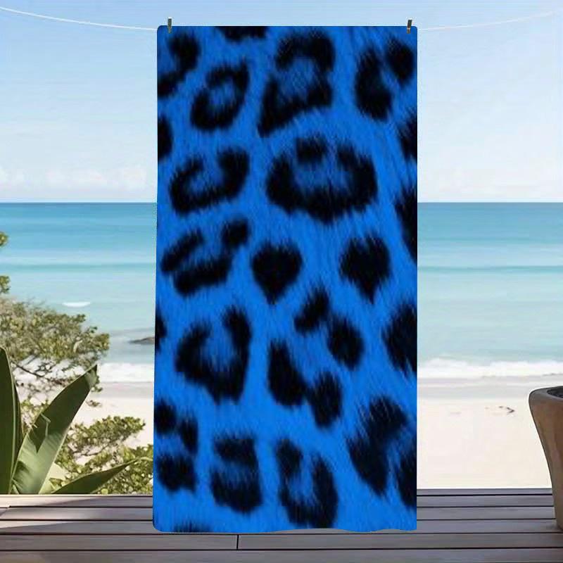 Colorful Giraffe Pattern Beach Towel Pink Background With Orange And Yellow Giraffes Fun Sand Free Towel For Summer