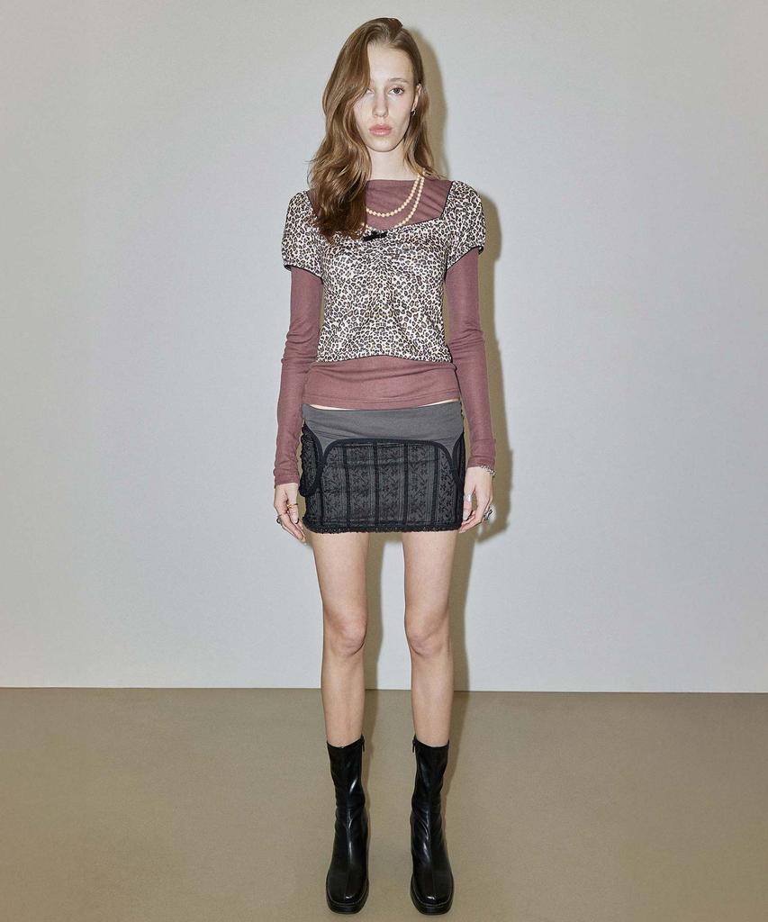 SCULPTOR My Go To Tencel Tee Mauve Brown