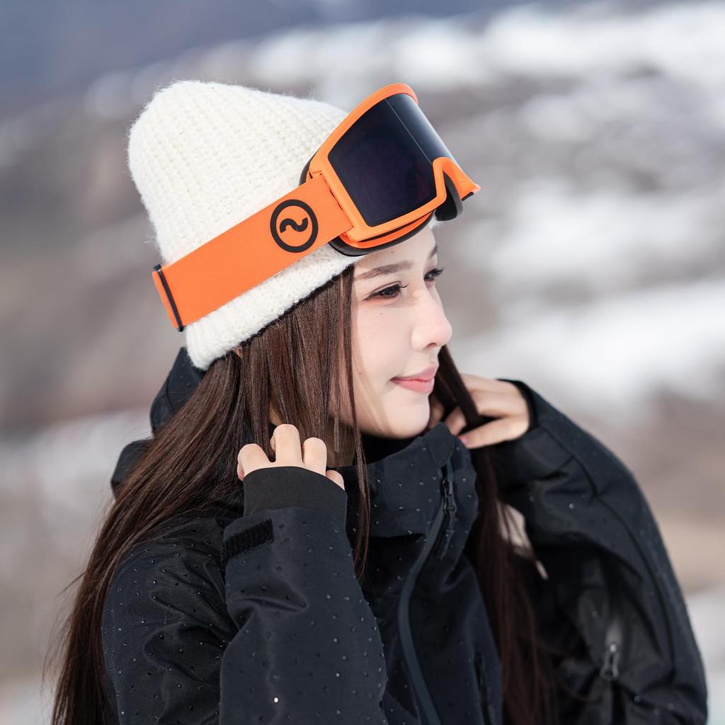 Powster and Skate Goggles with SPXTRA Technology UV Photochromic Fits Over and Features a Replaceable Goggle by LYMilkAdapt Ski, Snowboard,