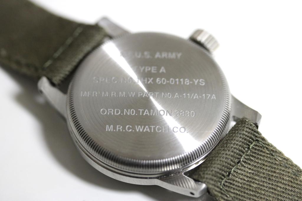 Reprint of the Army Air Corps Military Watch TYPE 24 Hour Display Quartz Watch Elgin Montreroy U.S. M.R.M.W. A-17A