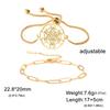 Lucktune Stainless Steel Angel Seal Archangel Metatron Cube Rope Bracelets for Women Spiritual Amulet Jewelry Anniversary Gifts