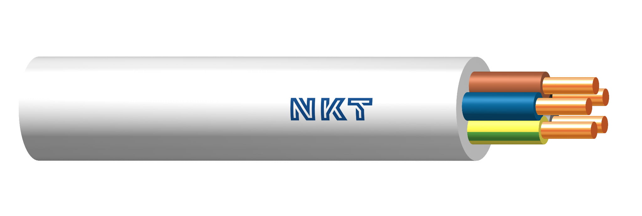 Elektrības kabelis YDY 5x4 450/750V NKT