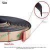 16Ft/5M Windshield Seal Weather Stripping Rubber Sealing Strip Trim Cover Car Windshield Weather Seal For Car Front Rear Windshield, Sunroof, Sliding