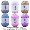 Elastic Flat Thread T-Shirt Yarn 40M Crochet Carpets Yarn Skin-friendy Thick Crochet Yarn  Beginner