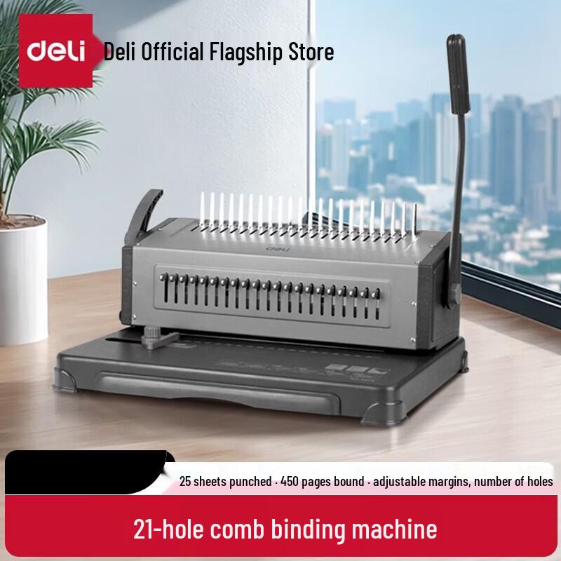 Deli 3874 Comb Binding Machine
