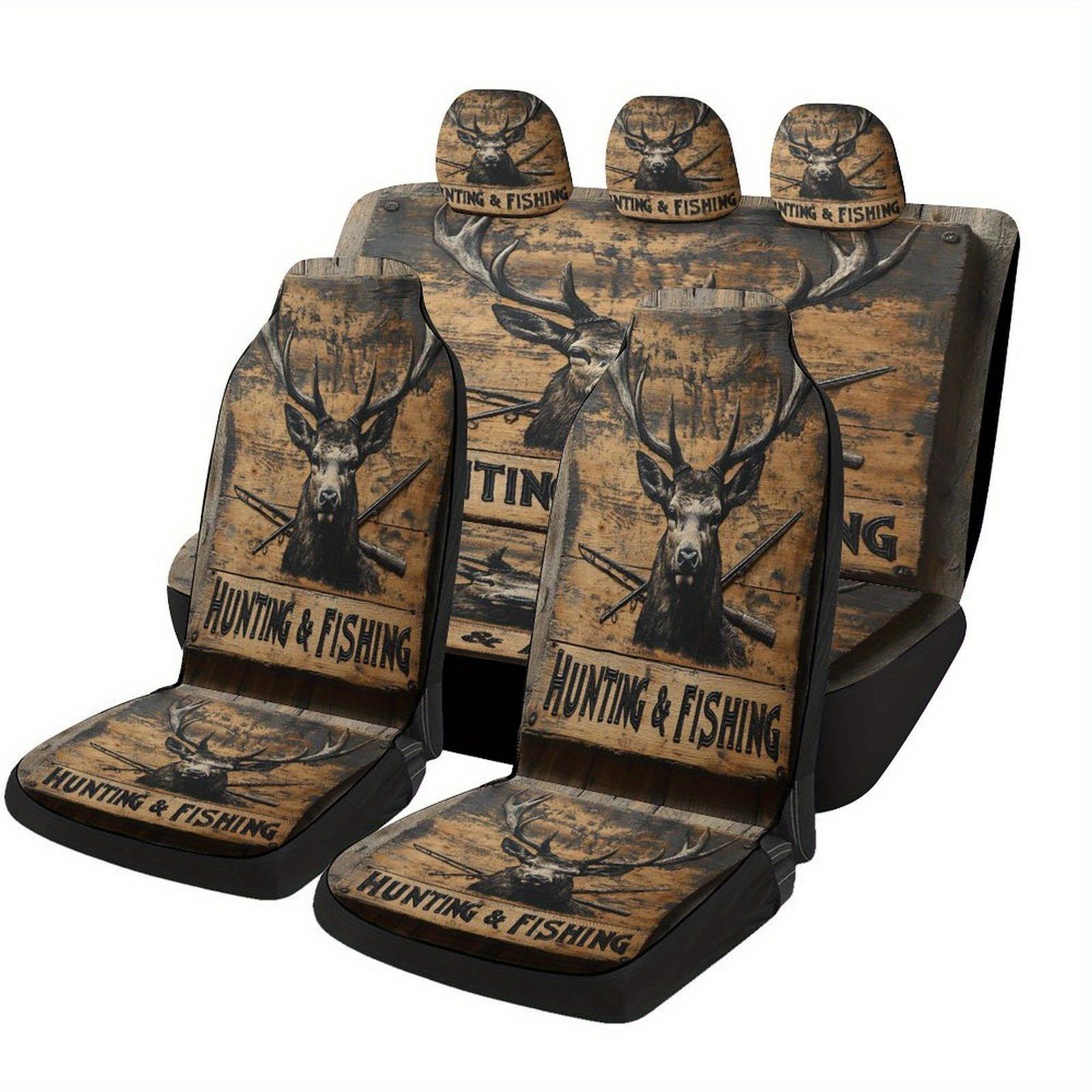 [Durable Seat Covers] Hunting & Fishing