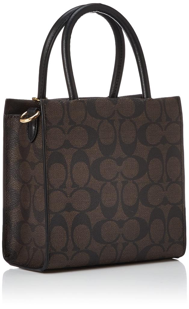 Bolso Tote 5693 [Coach] para Mujer Im/MarrónNegro [Artículo]