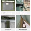 Heavy-Duty Outdoor Emergency Canvas Tent
