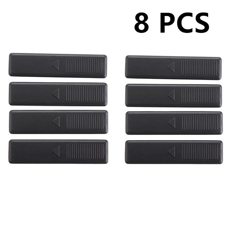 4/8PCs Roof Rail Clip Rack Moulding Cover Replacement Black Car Styling Auto Roof Seal Cover For Mazda 2 3 5 6 CX7 UK 2002-2015