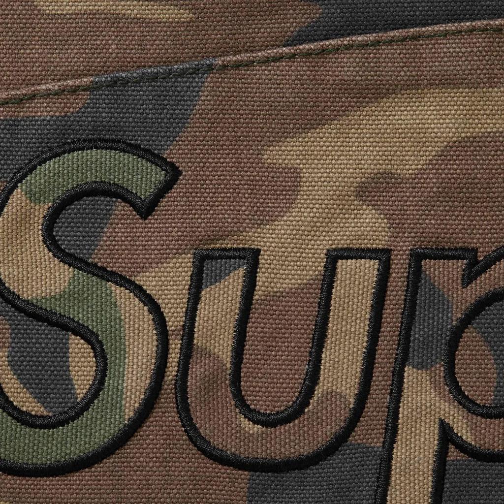 Supreme x Vanson Leathers Cordura Jacket Woodland Camo