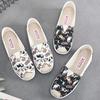 Cloth Shoes Women's Versatile -soled Lazy Shoes Canvas Shoes One-pedal Fisherman Shoes