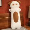 Cute And Charming Puppy Dog Doll Plush Toy Extended Gentle Fluffy Doggy Cartoon Animal Like Real Home Decor Support Pillow Chirstmas Gifts