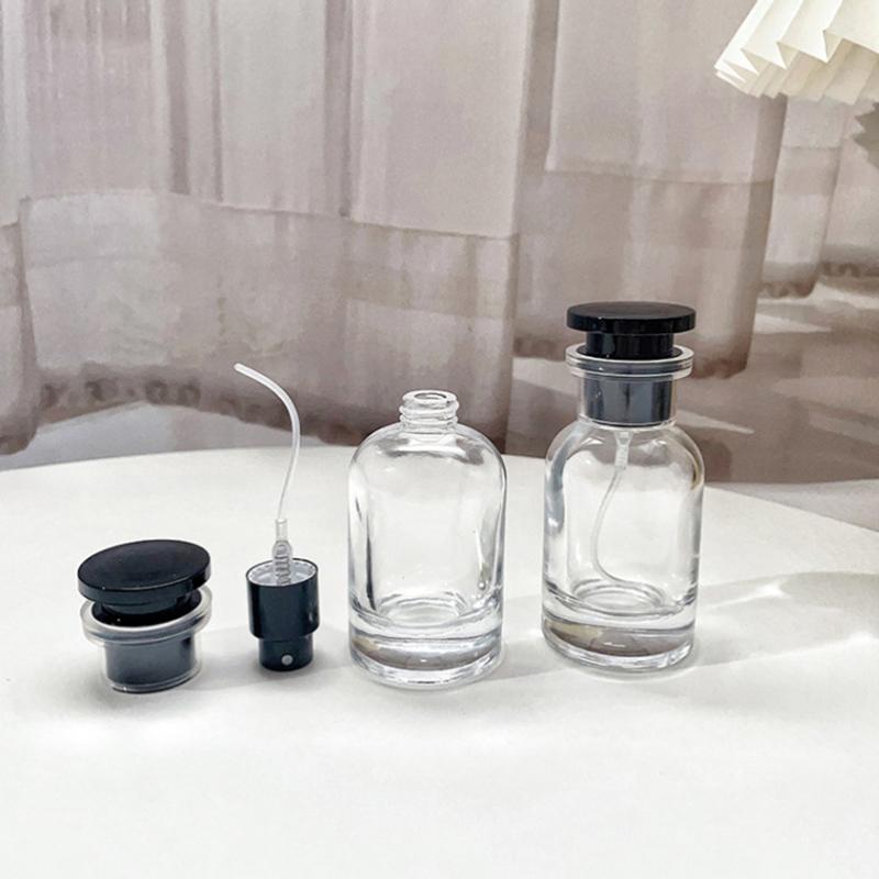 1 Pcs 30Ml Perfume Bottle Spray High-End Glass Portable Travel High-End Perfume Bottle Empty Containers Spray Storger
