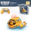 RC Submarine Spray Motorboat Boat 2.4G Remote Control Boats Waterproof Electric Machine Water Toys for Boys Children Kids Gifts
