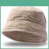 Short Soft Bucket Cotton Brim Hat Summer Sun Hats Fisherman Cap For Women Men Unisex Vintage Casual Hats