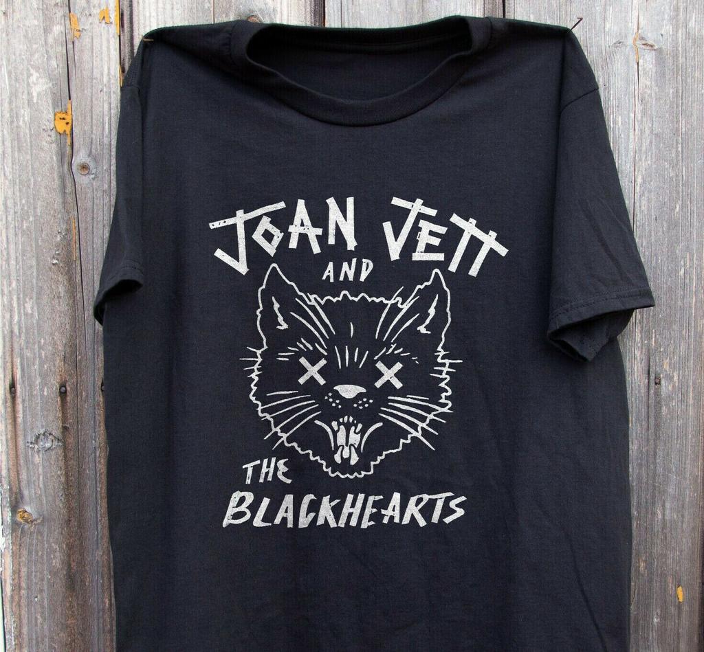 Vintage Joan Jett and The Blackhearts Tour Punk Unisex Baumwoll-T-Shirt MI261